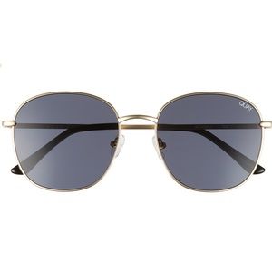 Quay Australia Jezabell Sunglasses (Gold/Smoke)
